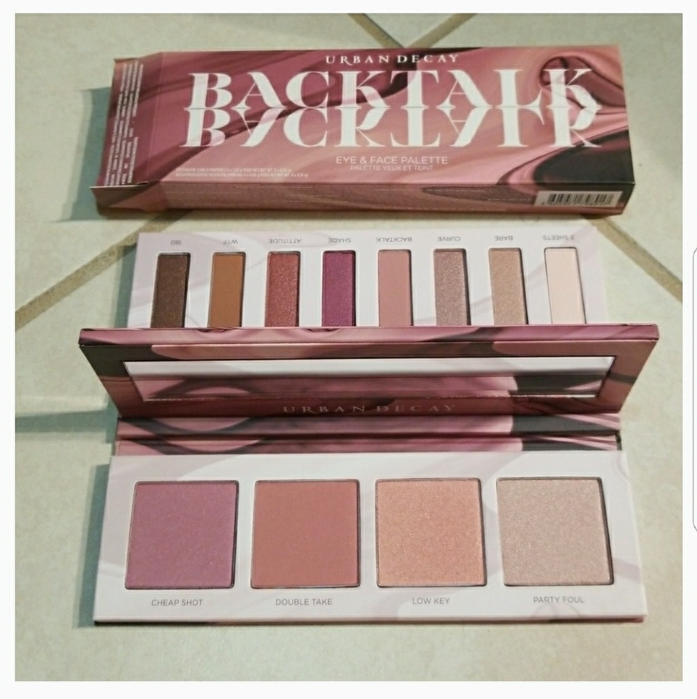 New Urban Decay Backtalk Eye & Face Palette